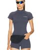 Sporty & Rich Sporty & Rich Serif Logo Sports Quarter Zip Top - 1
