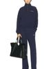Sporty & Rich Sporty & Rich Serif Logo Wide Sweatpant - 5