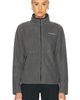 Sporty & Rich Sporty & Rich Serif Logo Zipped Polar Fleece Jacket - 2