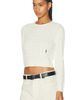 Sporty & Rich Sporty & Rich Signature Logo Cable Sweater - 2