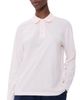 Sporty & Rich Sporty & Rich Signature Logo Easy Polo Clear Pink/Mist/White White - 1