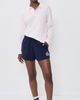 Sporty & Rich Sporty & Rich Signature Logo Easy Polo Clear Pink/Mist/White White - 2