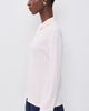 Sporty & Rich Sporty & Rich Signature Logo Easy Polo Clear Pink/Mist/White White - 5