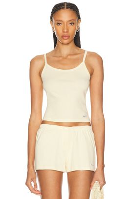Sporty & Rich Sporty & Rich Signature Logo House Tank Top
