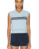Sporty & Rich Sporty & Rich Signature Logo Knitted Vest - 1
