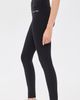 Sporty & Rich Sporty & Rich Signature Logo Leggings Black White - 4