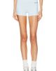 Sporty & Rich Sporty & Rich Signature Logo Mini Biker Short - 1