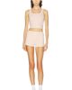 Sporty & Rich Sporty & Rich Signature Logo Ribbed Baby Tank Top - 4