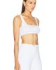 Sporty & Rich Sporty & Rich Signature Logo Ribbed Bralette - 2