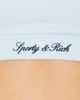 Sporty & Rich Sporty & Rich Signature Logo Sports Bra - 5