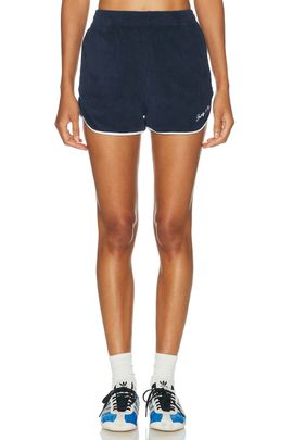 Sporty & Rich Sporty & Rich Signature Logo Terry Short