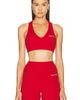 Sporty & Rich Sporty & Rich Signature Logo V-neck Sports Bra - 1