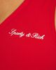 Sporty & Rich Sporty & Rich Signature Logo V-neck Sports Bra - 5