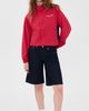 Sporty & Rich Sporty & Rich Signature NY Contrast Jacket Ruby/Navy White - 5