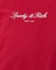 Sporty & Rich Sporty & Rich Signature NY Contrast Jacket Ruby/Navy White - 6