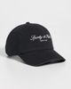 Sporty & Rich Sporty & Rich Signature NY Hat Faded Black White One - 2