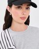 Sporty & Rich Sporty & Rich Signature NY Hat Faded Black White One - 3