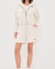 Sporty & Rich Sporty & Rich SR Sport Embroidered Zip Hoodie Ecru Cioco - 5