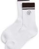 Sporty & Rich Sporty & Rich SRHWC Socks White/Chocolate One - 1