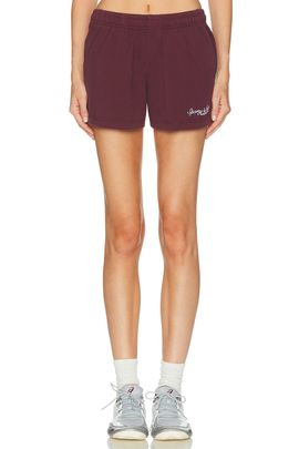 Sporty & Rich Sporty & Rich Syracuse Embroidered Disco Short