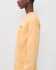 Sporty & Rich Sporty & Rich Title Embroidered Crew Neck Sweatshirt Limone Light Navy - 4