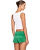 Sporty & Rich Sporty & Rich White Britney Ribbed Baby Tank Top - 3