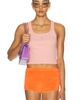 Sporty & Rich Sporty & Rich x Juicy Couture Crown Ribbed Tank Top - 1