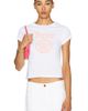 Sporty & Rich Sporty & Rich x Juicy Couture Emblem Essentials Tee - 1