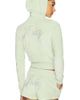 Sporty & Rich Sporty & Rich x Juicy Couture Script Velour Zip Hoodie - 3