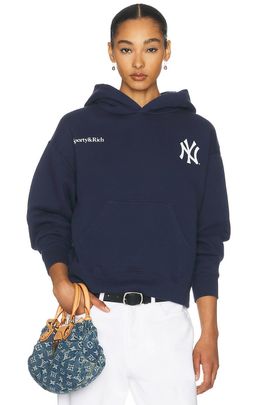 Sporty & Rich Sporty & Rich x Yankees Curve Hoodie