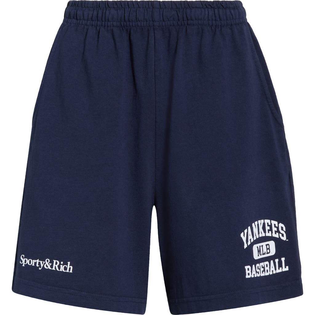 Sporty & Rich Sporty & Rich Yankees Gym Shorts