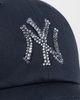 Sporty & Rich Sporty & Rich Yankees Krystal Cap Dark Navy/White One - 5