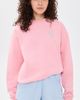 Sporty & Rich Sporty & Rich Yankees Krystal Crew Neck Sweatshirt Candy/White - 2