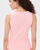 Sporty & Rich Sporty & Rich Yankees Krystal Cropped Tank Candy/White - 3