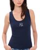 Sporty & Rich Sporty & Rich Yankees Krystal Cropped Tank Dark Navy - 1
