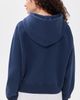 Sporty & Rich Sporty & Rich Yankees Krystal Zip Hoodie Dark Navy/White - 3