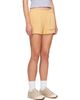 Sporty & Rich Sporty & Rich Yellow Title Embroidered Disco Shorts - 2