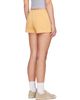 Sporty & Rich Sporty & Rich Yellow Title Embroidered Disco Shorts - 3