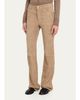 SPRWMN 5 Pocket Mid-Rise Suede Flared Pants - 4