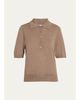 SPRWMN Harper Cashmere Polo Sweater - 1