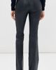 SPRWMN SPRWMN 5 Pocket Micro Flare Leather Pants Marine - 3