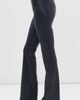 SPRWMN SPRWMN 5 Pocket Micro Flare Leather Pants Marine - 4