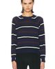 SPRWMN SPRWMN Cashmere Long Sleeve Striped Raglan Tee - 1