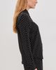 SPRWMN SPRWMN Fitted Silk Button Down Shirt Black Polka Dot - 4