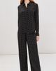 SPRWMN SPRWMN Fitted Silk Button Down Shirt Black Polka Dot - 5