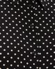 SPRWMN SPRWMN Fitted Silk Button Down Shirt Black Polka Dot - 6