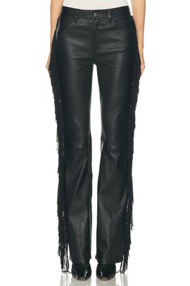 SPRWMN SPRWMN Fringe Micro Flare Pant
