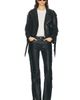 SPRWMN SPRWMN Fringe Micro Flare Pant - 5