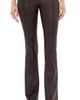 SPRWMN SPRWMN Gia Lambskin Leather Micro Flare Pants Cafe - 1