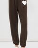 SPRWMN SPRWMN Heart Sweatpants Americano/White - 2